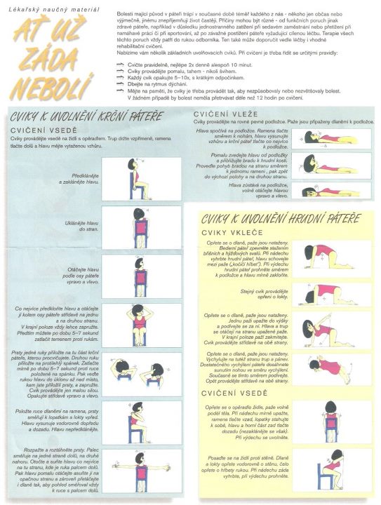 Cviky pro nebolavá záda 002